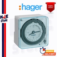 HAGER EH711 24Hour Timer Switch / Time Switch (Analogue) [Ready Stock]
