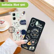 Infinix Hot 50i Softcase - Hot 50i Macaron Case - Hot 50i Casing - Infinix Hot 50i Silicone [UV 04]
