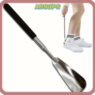 MISUPS Shoe Assistant, Adjustable Lazy Shoe Horn Shoe Puller, Gifts General Stainless Steel Retracta