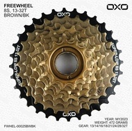 Sprocket Freewheel Oxo 8 Speed 13-32T Drat Ulir Gir Gear