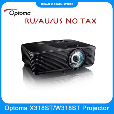 Optoma X318ST/W318ST Short Throw 3300 Lumes FHD Projector 3D HDR Official Educataion Home Ciname Bea