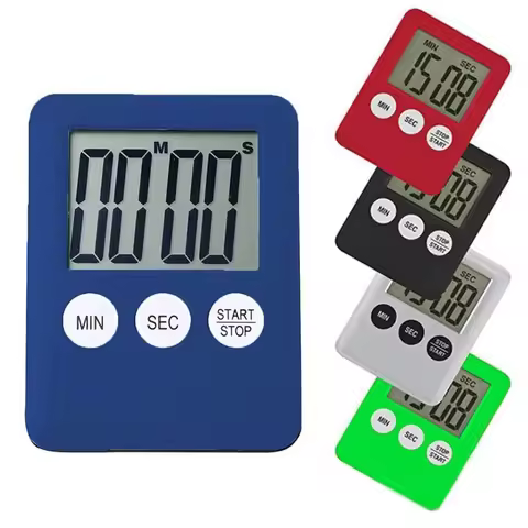 Mini Digital Electronic Kitchen Timer Multi-function Electronic Timer Stopwatch Lcd Display Sports E