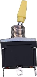 FP FRIDAYPARTS Toggle Switch, ON-OFF Operation, Quick Connect Terminal, Surface Mount, Metal, Meets 