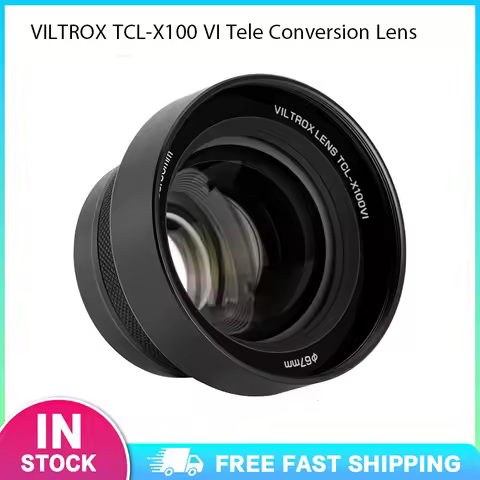 VILTROX TCL-X100 VI Tele Conversion Lens, 1.4X Telephoto Metal Auto Recognition Lens for Fujifilm