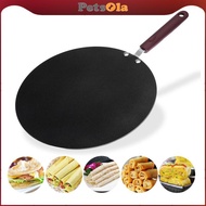 PETSOLA Nonstick Dosa TAVA Fry Frying Pan 30cm Chapati Roti Bread Maker Flat Skillet