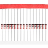 20 Pcs 1N34A 1N34 Schottky Diode 50mA 65V DO-35 (DO-204AH) IN34A IN34 Axial for TV FM AM Radio Detec