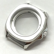 40mm Sapphire Glass Watch Case 316L Steel for ETA 2836 Miyota 8205 8215 Movement