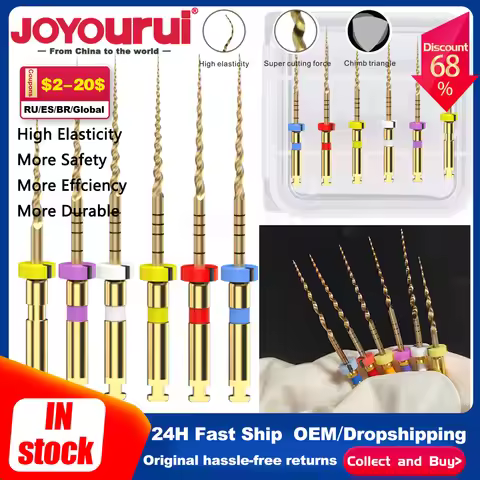 Dental Heat Activated 04 06 Blue Files Endo File Engine Use Rotary Needle SX-F3 F4 F5 For Root Canal