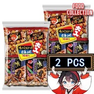 DENROKU - 日本 - 天六什錦米果分享裝16袋入 2包（平行進口）(新舊包裝隨機發貨)（此產品出廠 賞味期限150天，嫌短期 勿下單）