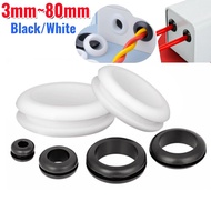 Double-face Silicone Plug Hole Screw Rubber O-ring Grommet Seal Cover for Wire Cable Hole Protector 
