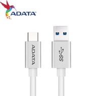 ADATA USB-A 3.2 Gen 1 to TYPE-C Charging Cable Silver (100cm)