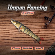 Umpan Pancing Ikan Lifelike Fish Bait Lure 8 Section 13.5cm 25g - GB-13