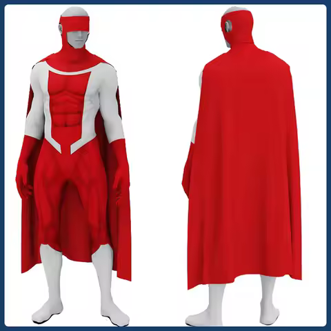 Omni Man Invincible Cosplay Costume disguise Halloween Carnival Party Outfits