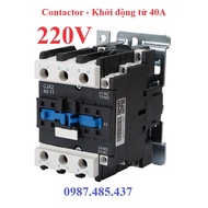 Contactor khởi động từ công suất lớn CJX2-4011 5011Dòng tải 40A 50A 220V 380V 110V