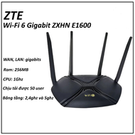 Bộ phát wifi6 zte e1600 có mesh gigabit ax1800 tốc độ cao
