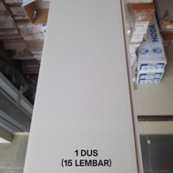 Stok Terbaru Plafon Pvc Putih Polos Glossy 1 DUS T 500