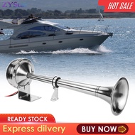 แตรเป่าลมแตรลมรถไฟเดียว12V 125db ZYStar รถบรรทุก RV เรือ