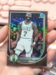 Nba Topps Bowman Chrome Jaylen Brown Boston Celtics Reptilian