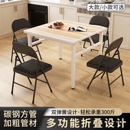 Table S7NS Stall Round Table Simple Table Fire Folding Dining Table Household Rental House Dining Ta