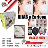 masker hijab medis 3 ply masker HIJAB kn95 respirator 1 BOX 10 PCS