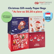 Premium Christmas Gift-ready Paper/ Gift Bags/ Gift Wrapper (SG Ready Stock)