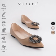 Viditi Eira Flat Shoes // Sepatu Import Wanita // Lepes // Teplek // Kerja // Kuliah // Kantor