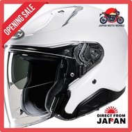 HJC HELMETS (HJC Helmets) Motorcycle Helmet Jet Open Face with Built-in Sun Visor, Ventilation, Remo