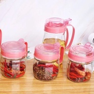 KITCHEN JAR KITCHEN Spice JAR Oil Bottle Oil Pot 3 SET
