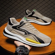 Off-Eiken Shoes Men's Shoes Beige & Gray Sneakers