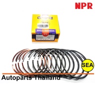 NPR Piston Ring For MITSUBISHI 4D55-T 4D56 (KA4T Oil 4 Mm.) (1 Set)
