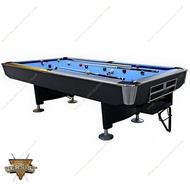 8FT / 9FT Premier Series Pool Table (Slate Top) - With Automatic Ball Back System [Ready Stock]