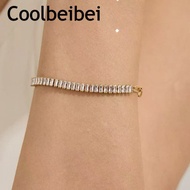 18K Gold Chain Zircon Bracelet