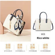 กระเป๋าผู้หญิงหนังแท้ TUCANO 2025 กระเป๋าถือสะพายข้างทรงเรขาคณิตสุดหรูสำหรับวัยรุ่นและผู้สูงอายุ กระ