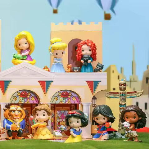 POP MART Fairy Tale Princess and Her Friends Series Blind Box Guess Bag Desktop Decoration Cute Mode