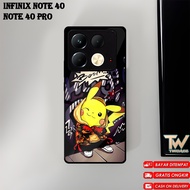 [DM10] Glossy Case CASE INFINIX NOTE 40 | INFINIX NOTE 40 PRO |Premium Quality Modern Case | TWO ACC