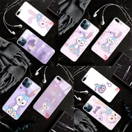 for OPPO A3s A5 A5s A7 AX5s AX7 F5 A73 F7 F9 Pro Tempered glass case G82 StellaLou cartoon