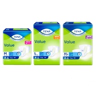 [BUNDLE OF 8] TENA Value Adult Tape Diapers / M, L &amp; XL