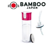 Brita Water Bottle Portable Purified Water Bottle 600ml Pink with Microdisk Filter 1 included [Japan
