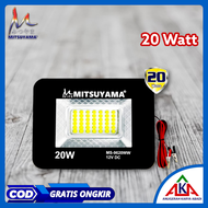 Lampu Sorot Tembak DC MITSUYAMA 10 / 20 / 30 / 50 Watt Cool White IP65