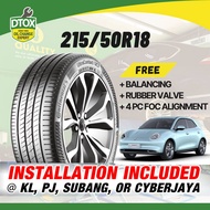 [Installation Provided] New Tyre 215/50R18 tayar