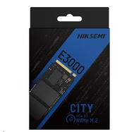 Hiksemi CITY E3000 SSD (STD) 256GB M.2 PCIe Gen 3 x 4 NVMe Up to 3230MB/s read speed 1240MB/s write 