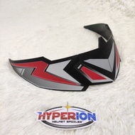 Evo Helmet Spoiler (Universal) Fit for all GSX 3000 V1 and V2 models SVX 01-02 GT-Pro Spectre,XR-03