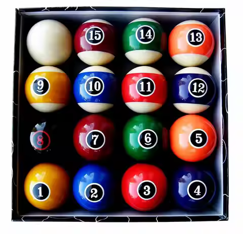 High Quality Modern 2-1/4" Poly Billiard Ball