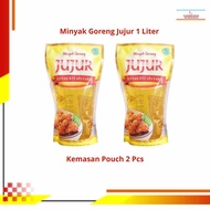 [PAKET HEMAT ISI 2] Minyak Goreng Jujur 1 Liter kemasan Pouch PROMO MURAH/ Jujur Minyak Goreng 1 Lit