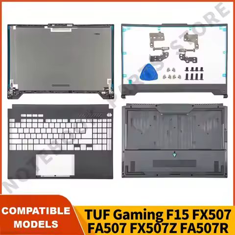 Air Outlet On Both Sides For TUF Gaming F15 FX507 FA507 FX507Z FX507ZM FA507R Back Cover Bezel Hinge