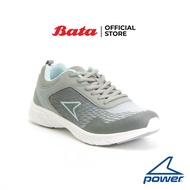 Bata POWER-LADIES รองเท้ากีฬา ผ้าใบหญิง RUNNING แบบเชือก สำหรับวิ่ง สีเทา รหัส 5382458 Ladiessneaker