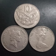 Koin 10 Cent New Zealand