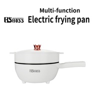 BSBOSS Electric Cooker Steamboat Hot Pot Non Stick Frying Wok Pan with Steamer Original/Official/100