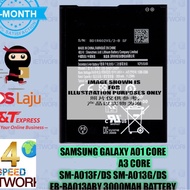 FOR SM A01 Core A3 Core A3 Co SM-A013F A013G /DS EB-BA013ABY A013 3000mAh Battery Galaxy A01Core Bat
