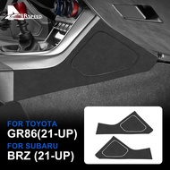 สติกเกอร์ติดด้านข้างรถยนต์ลาย AIRSPEED Suede Centreสำหรับ Subaru Brz Toyota แผ่นกันลื่นสำหรับประตูรถ
